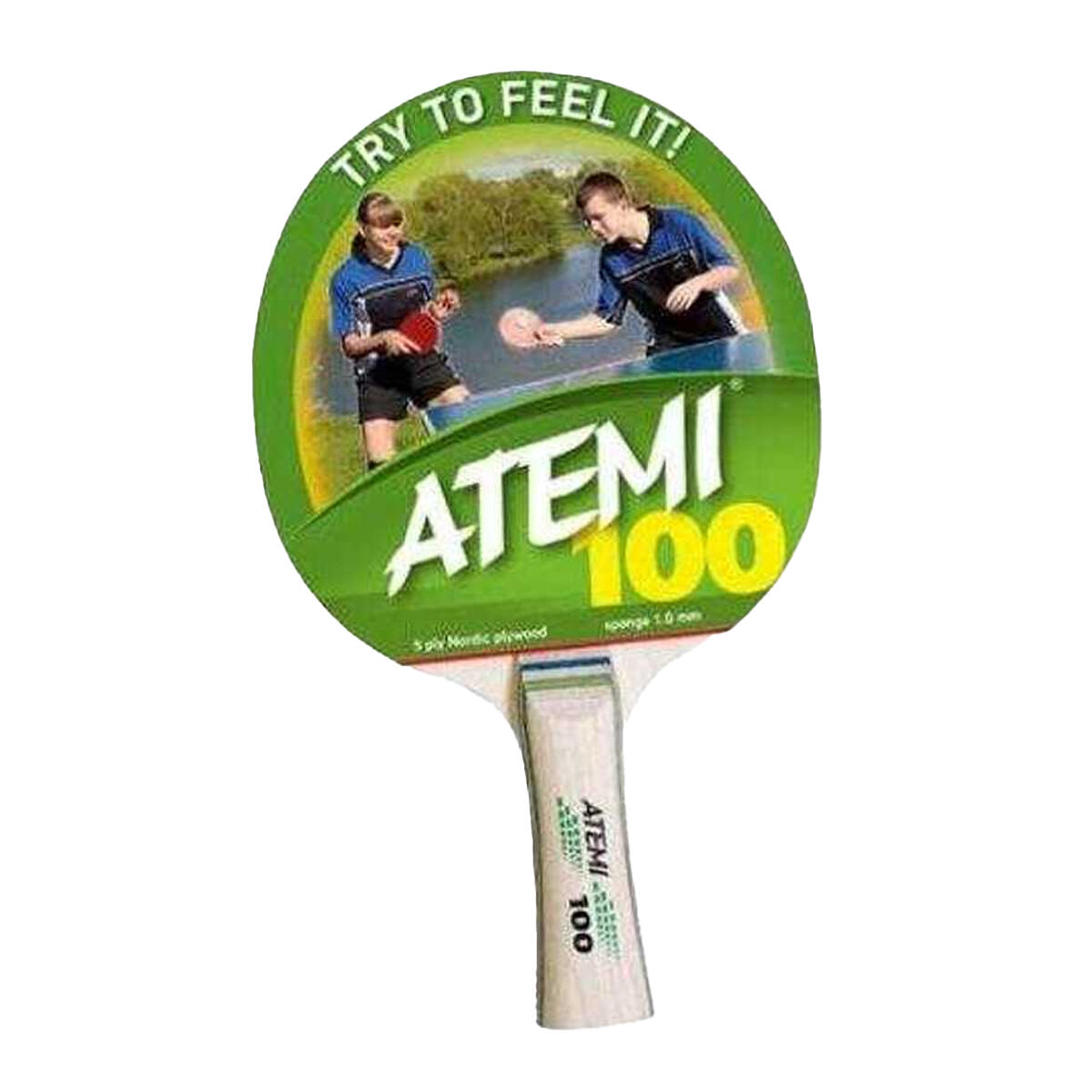 100 Taco de ténis de mesa (Verde) 2/2