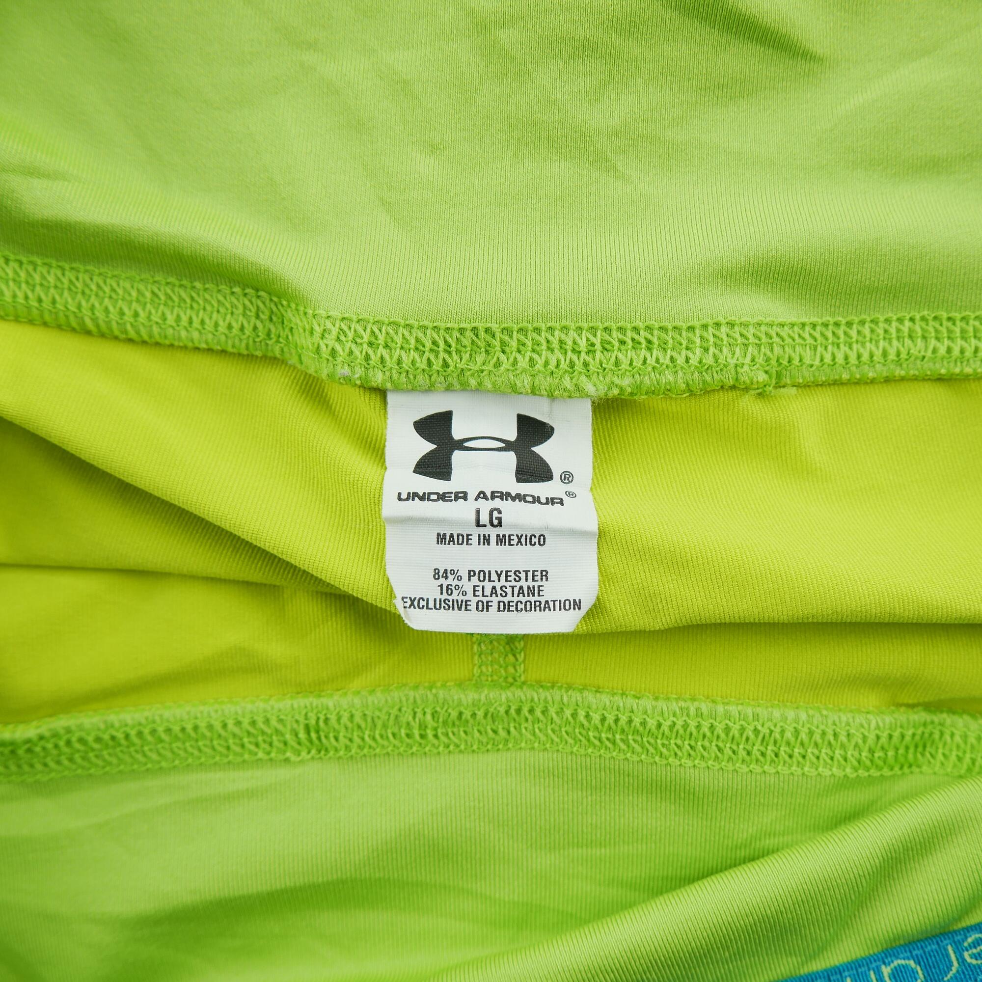 Segunda Vida - Short mujer gym running verde flúor - Bueno 6/6