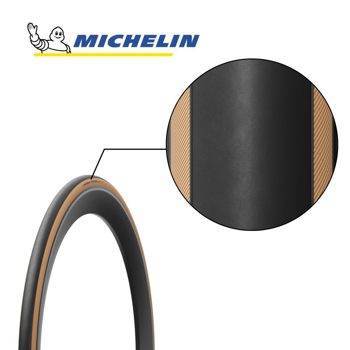 Lot de 2 pneus route Tubeless Ready 700x32C souples haute performance 3/7
