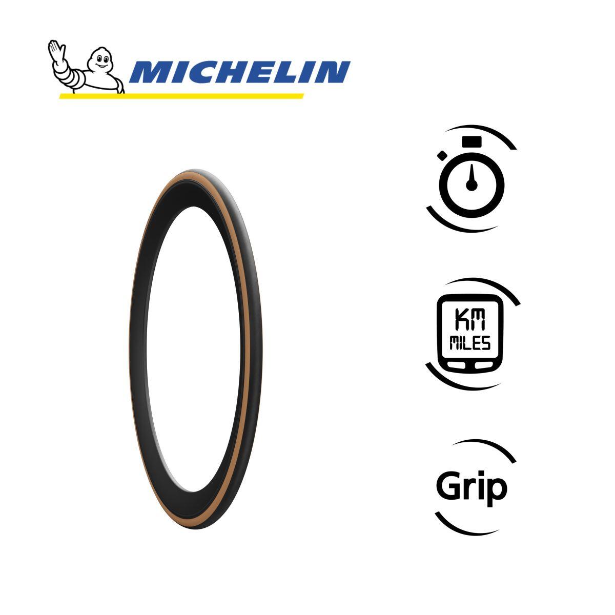Lot de 2 pneus route Tubeless Ready 700x28C tringles souples 4/7