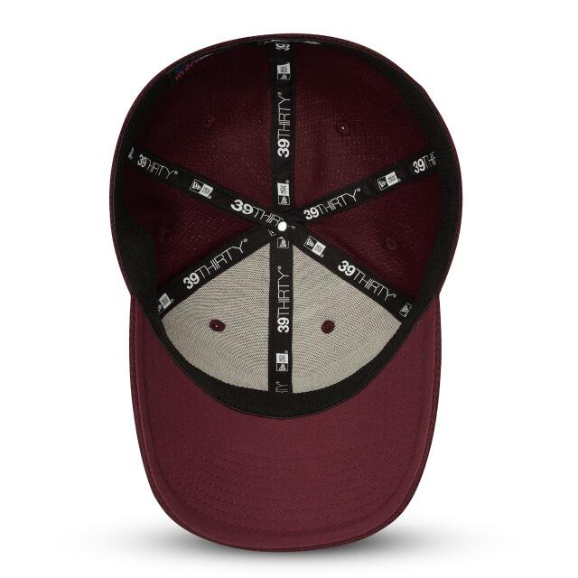 Férfi baseball sapka, New Era 39THIRTY New York Yankees MLB Cap, burgundia