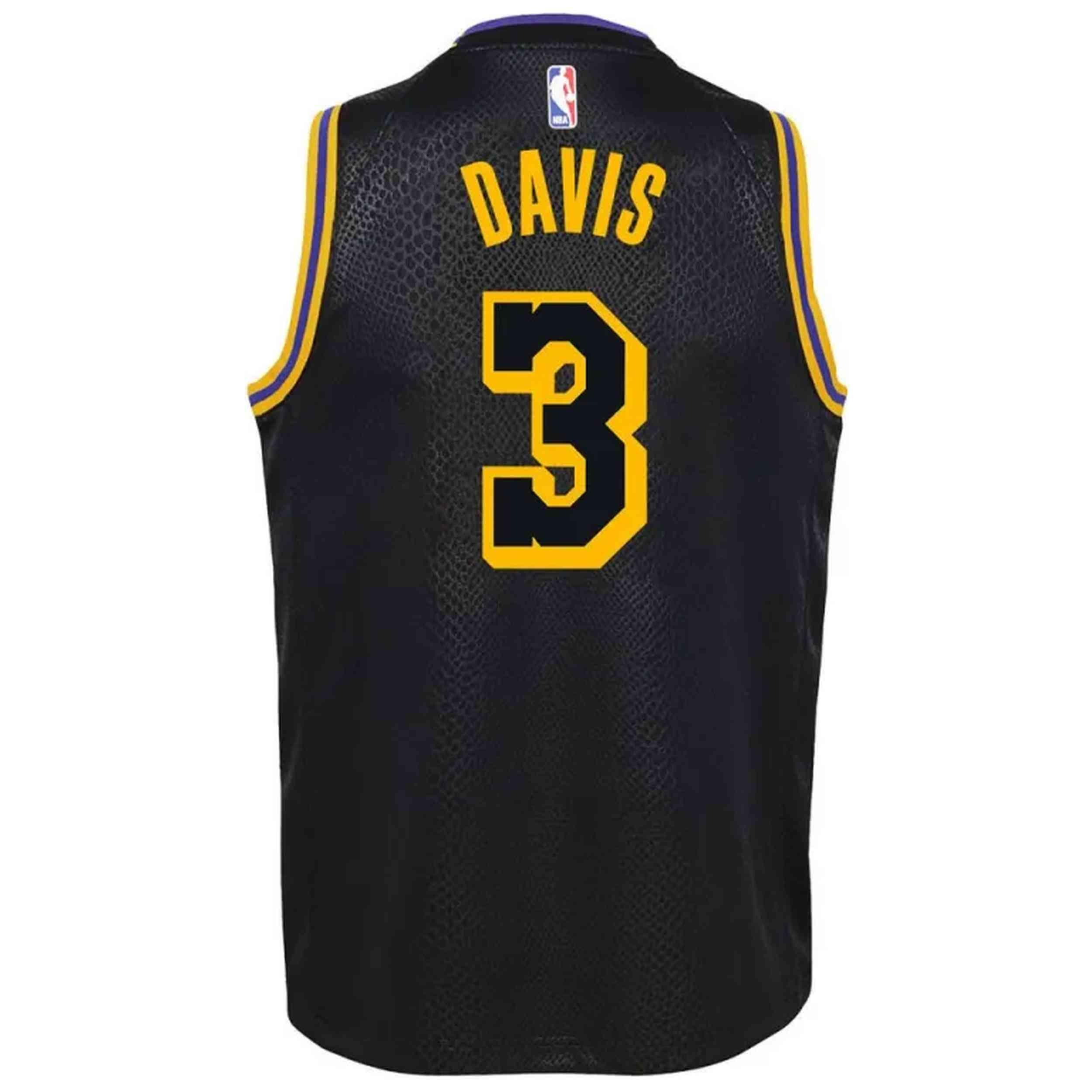 Maglia da basket Nike modello EZ2B7BY1P-LAKAD per unisex ragazzi 2/3