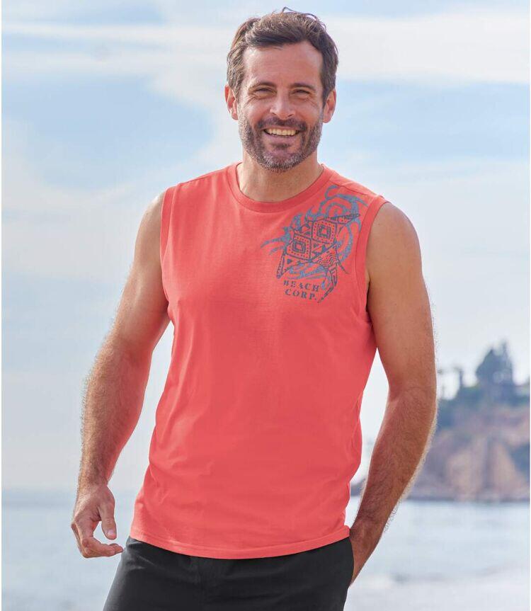 Lot de 3 Tee-Shirts Sans Manches Beach 5/6