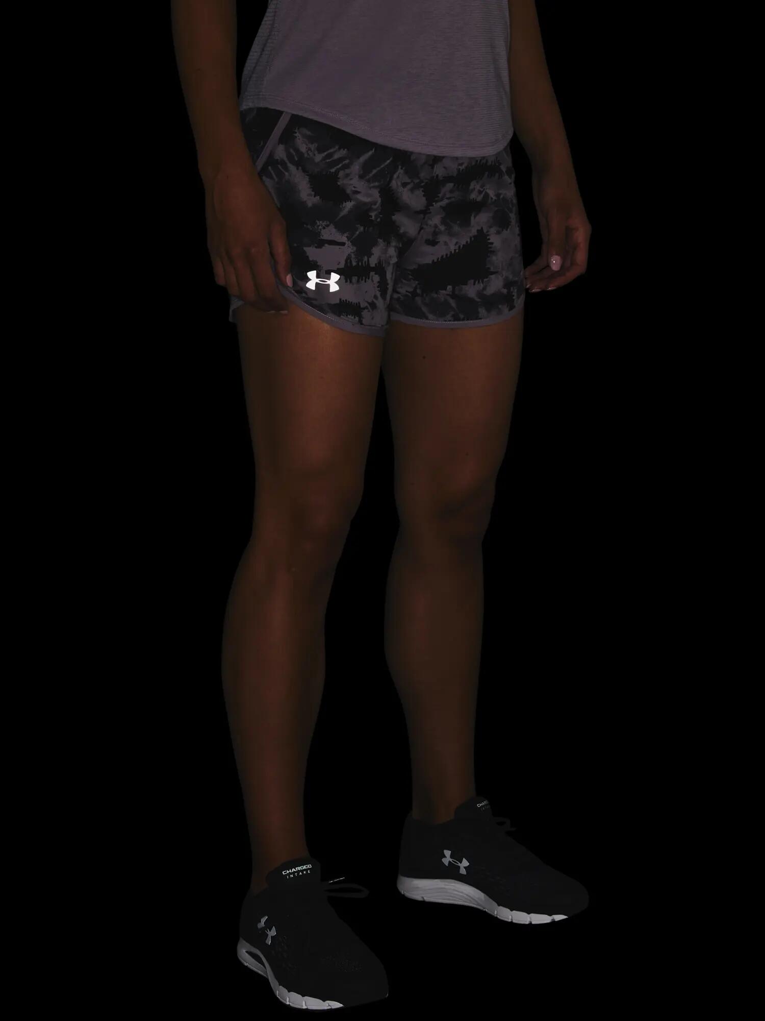 Női rövidnadrág Under Armour W UA Fly By 2.0 Printed Short 6/7