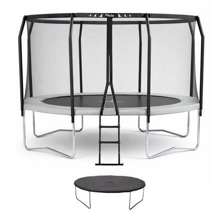 Trampoline Premium Ø 360 cm filet de sécurité + échelle + bâche - Famili 360