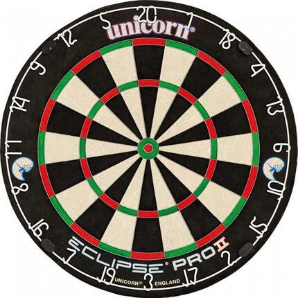 Eclipse Pro 2" Dartboard, Einhorn Damen und Herren Bunt Einheitsgröße