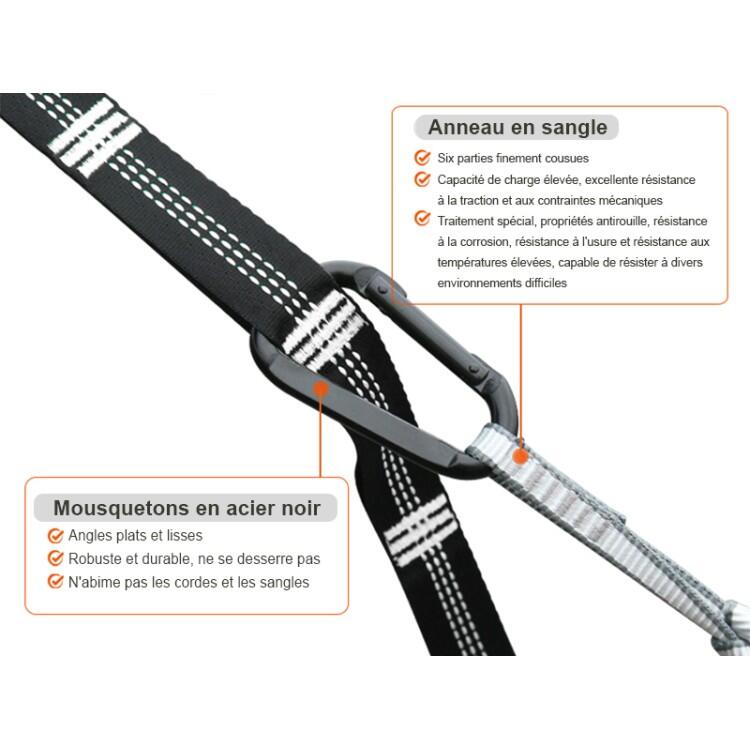 Tropical Hamac - Sangles et mousquetons pour hamac 5/5