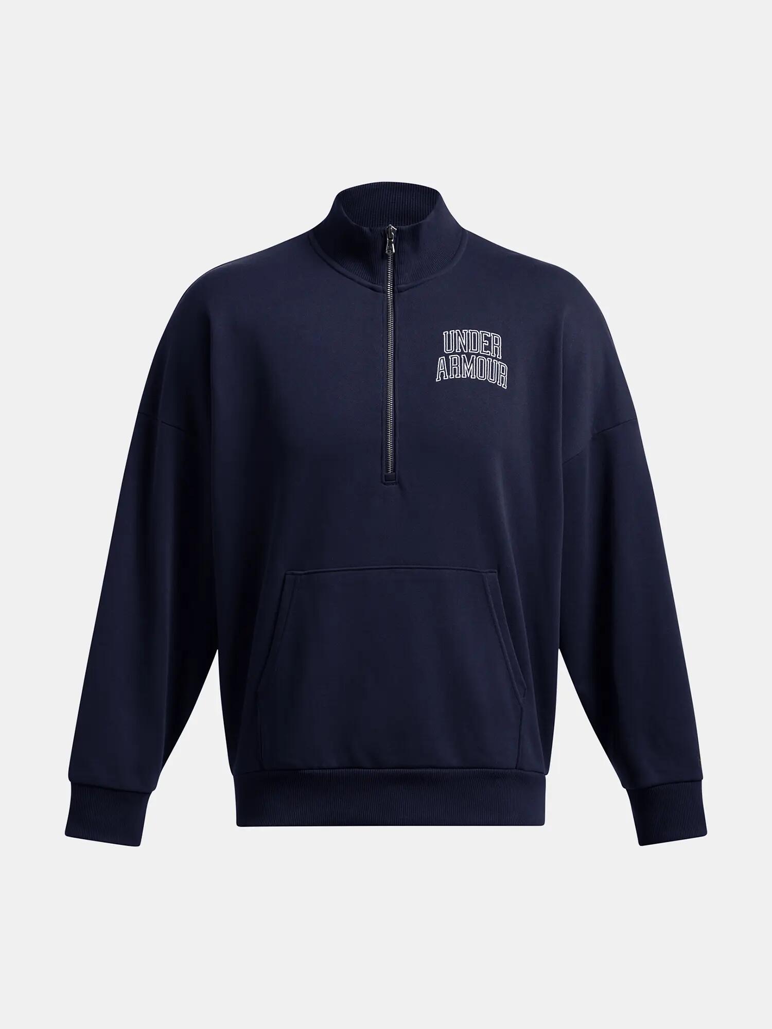Férfi pulóver Under Armour UA Icon HWT Terry OS 1/2 Zip 3/5