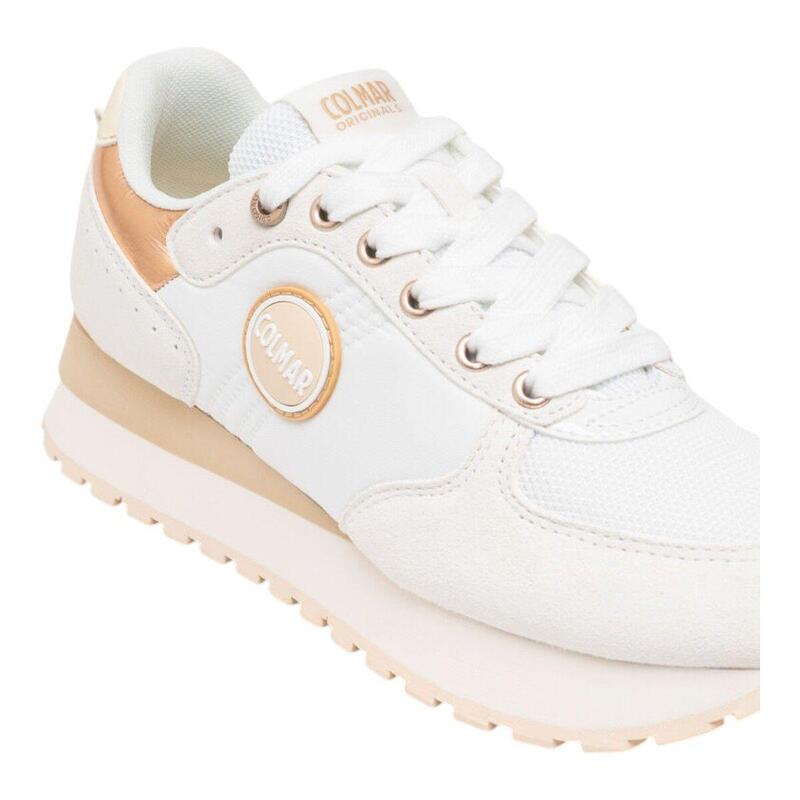Baskets Femme Baskets Colmar TRAVIS AUTHENTIC Beige Colmar