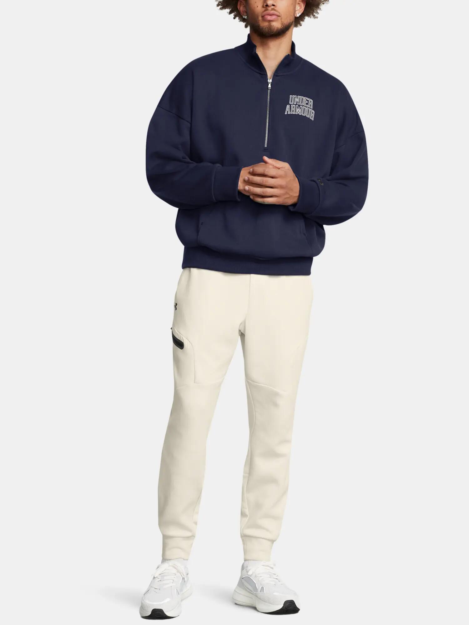 Férfi pulóver Under Armour UA Icon HWT Terry OS 1/2 Zip 5/5