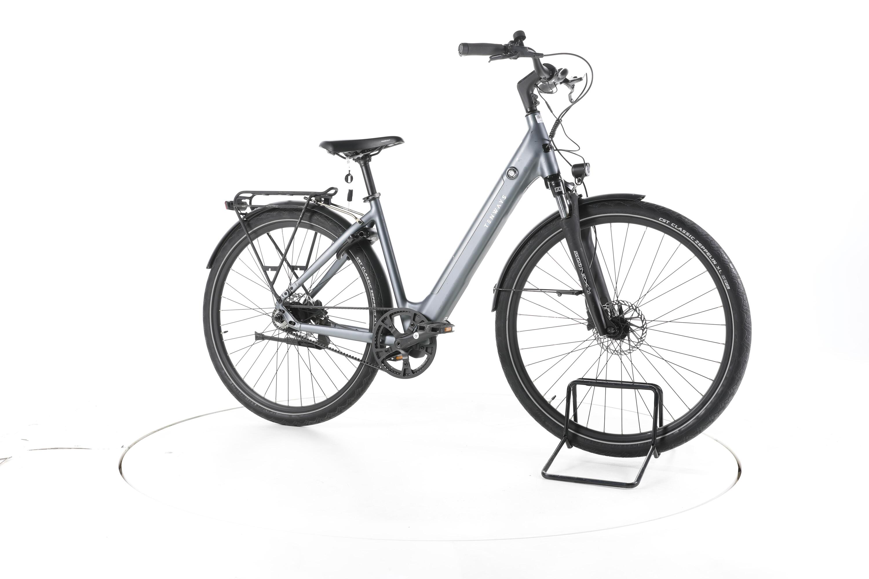 Tweedehands - TENWAYS CGO800S City E-Bike Lage instap - Zeer goed 2/7
