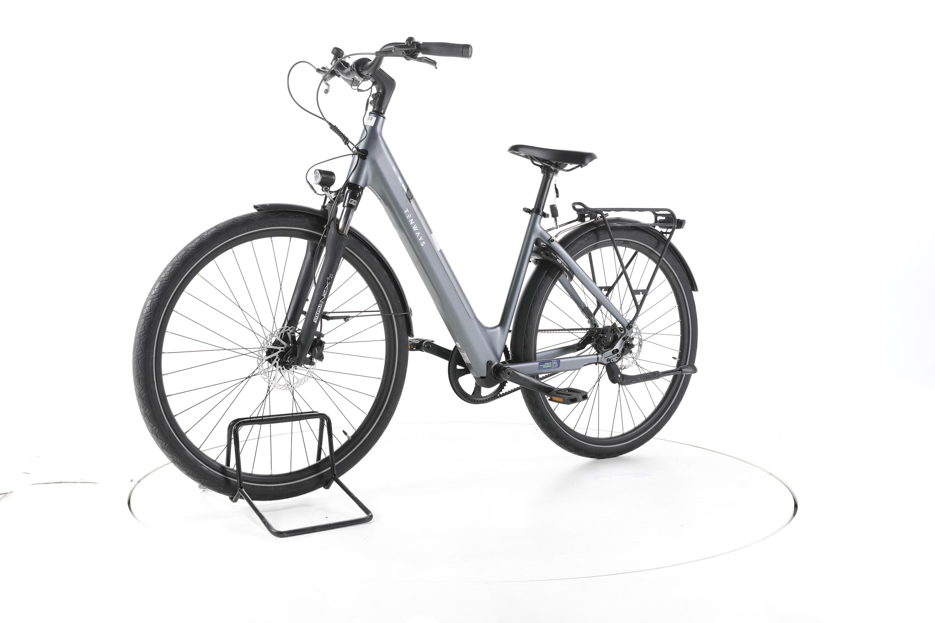 Tweedehands - TENWAYS CGO800S City E-Bike Lage instap - Zeer goed 5/7