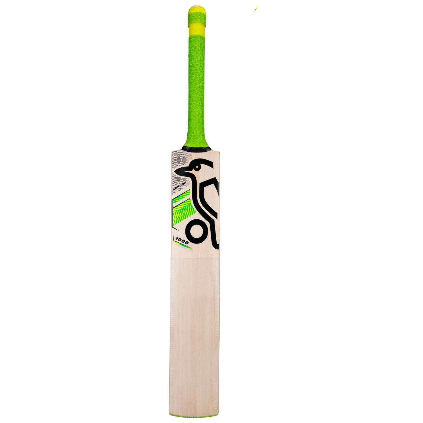 1000 Willow Cricket Bat (Green) Short Handle 2/3