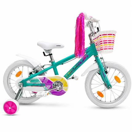 Devron Cosmo kinderfiets - 16 inch, turkoois