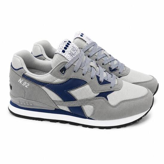 Diadora N92 scarpe uomo grigio blu
