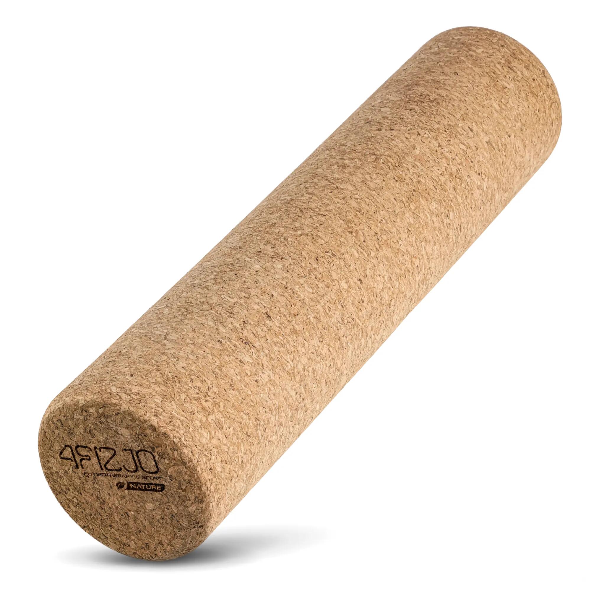 4FIZJO Korkový masážní roller 40 x 10 cm