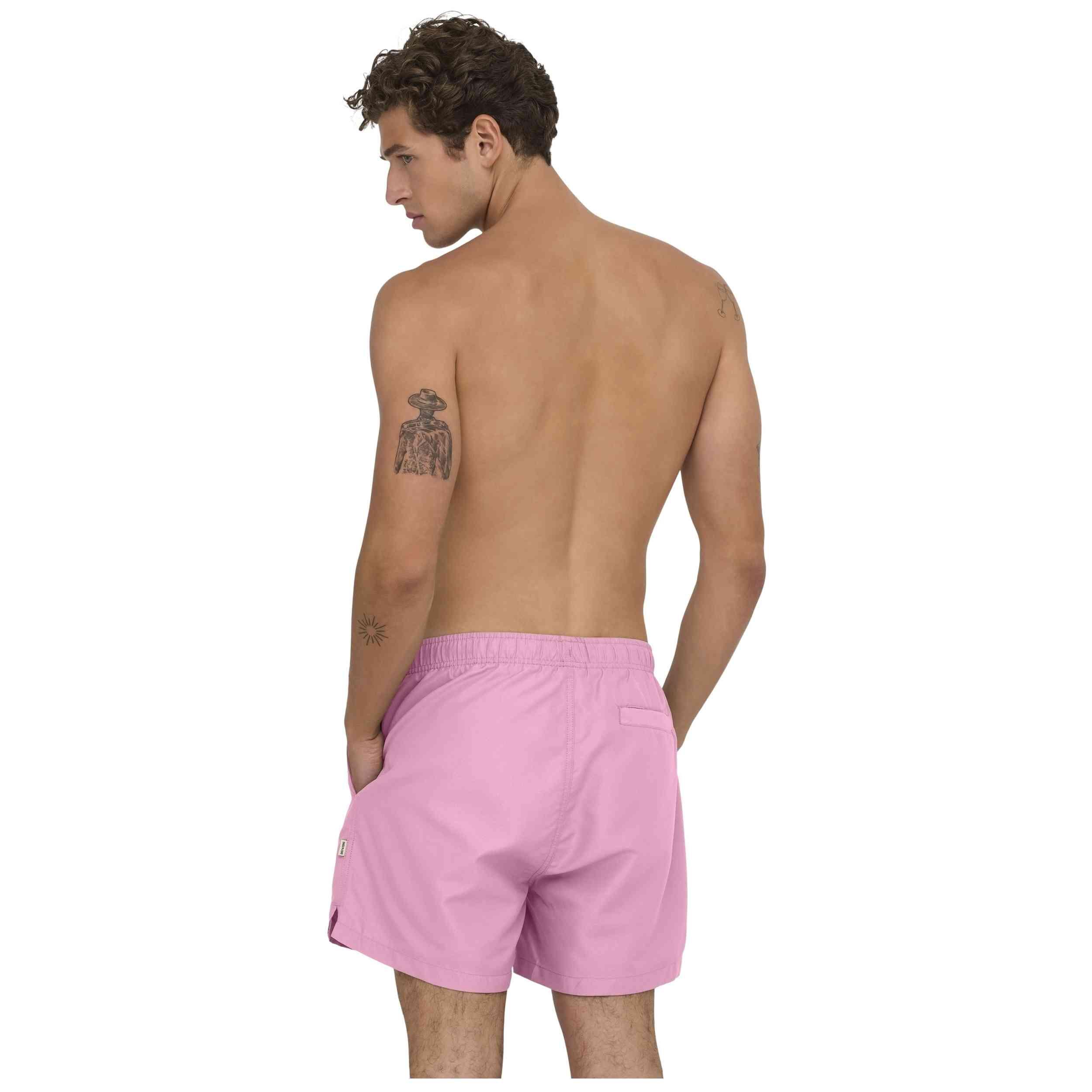 Badpak Only & sons model 22035601-WILDROSA voor mannen 4/4