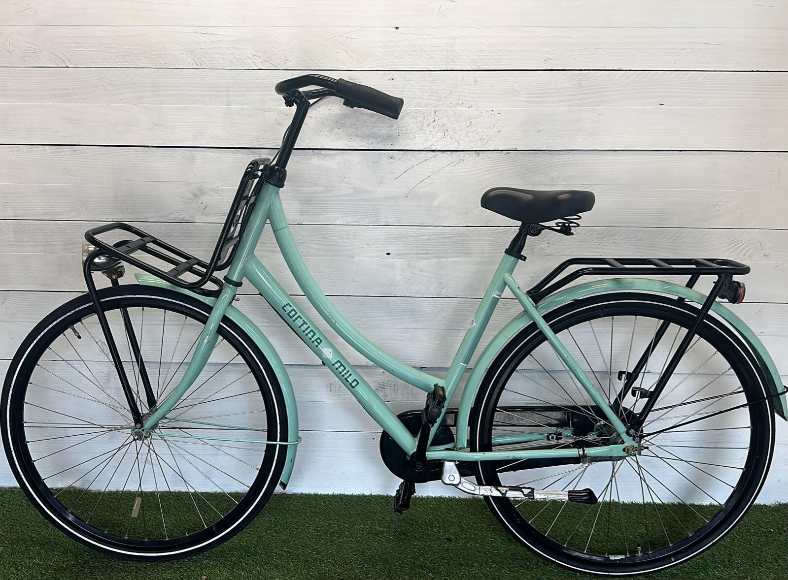 Cortina transport stadsfiets, 50 cm, groen 3/3