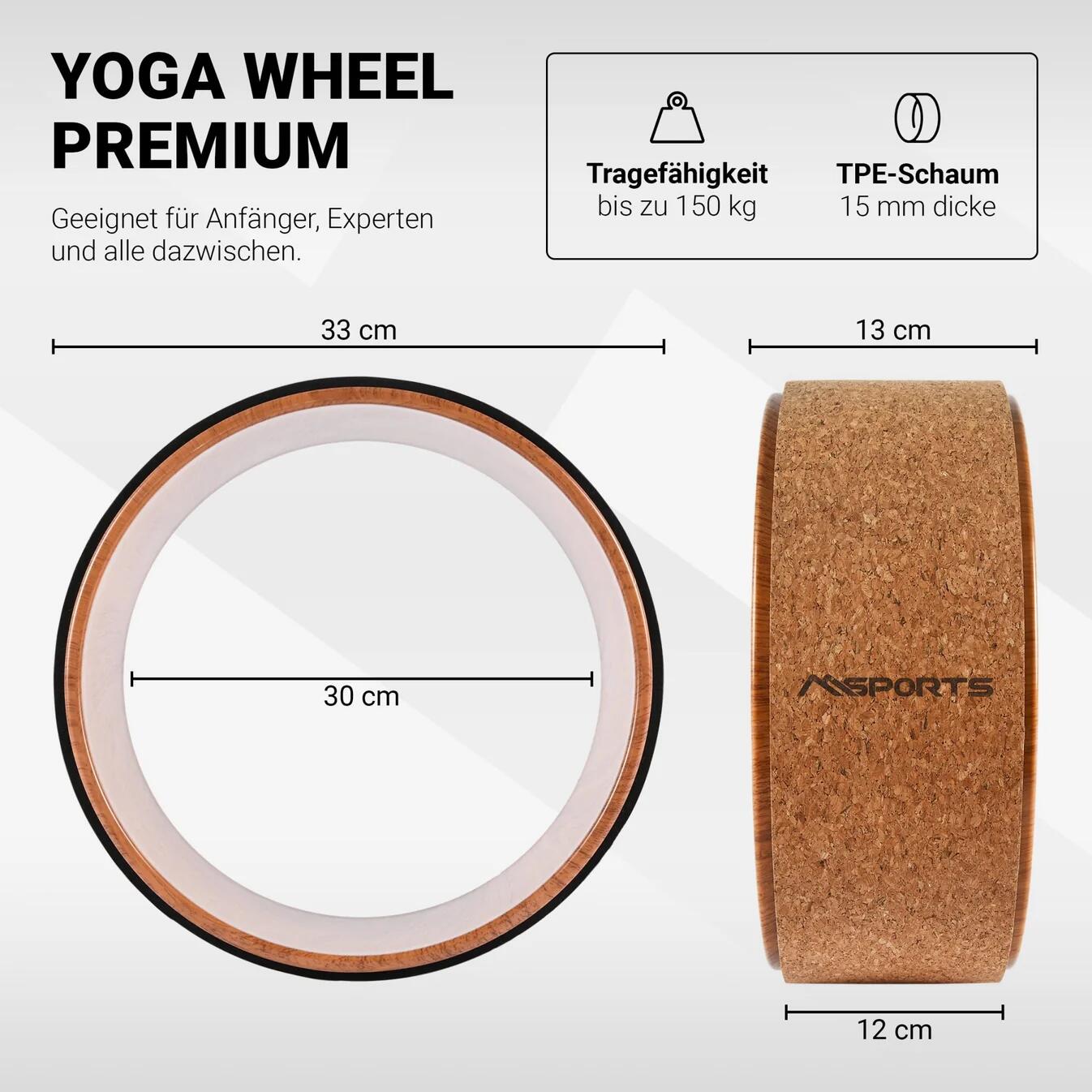 Rueda de yoga premium 2/7