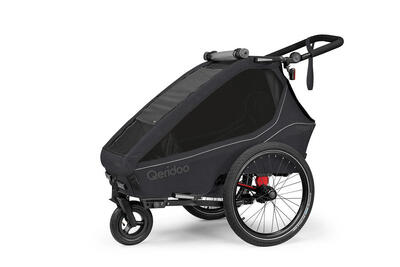 Fietskar kidgoo 1 phantom grey