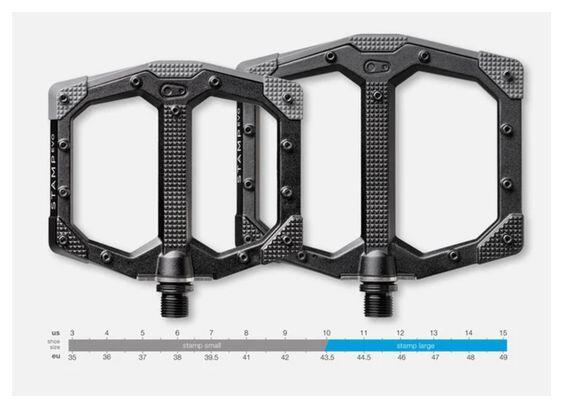 Par de pedales planos Crankbrothers Stamp Evo - Small Negro 7/7
