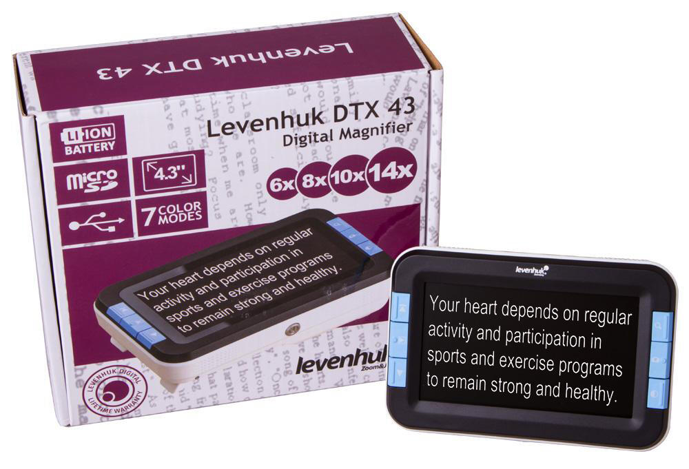 Lupa digital Levenhuk DTX 43 2/7