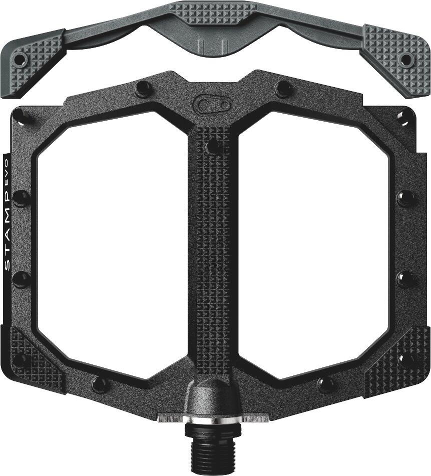 Par de pedales planos Crankbrothers Stamp Evo - Small Negro 4/7