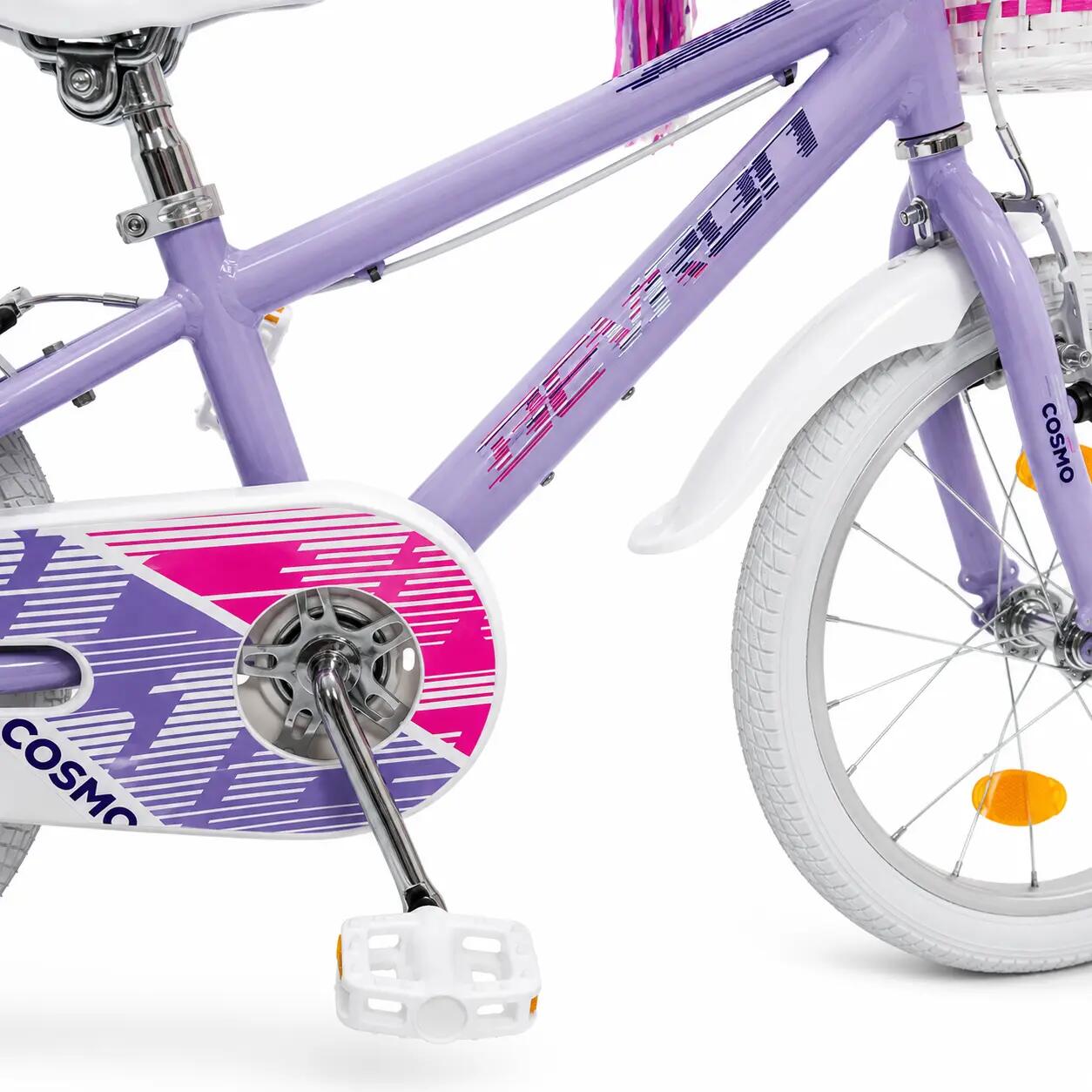 Devron Cosmo Kids' Bike - 18 Inches, Purple 4/4