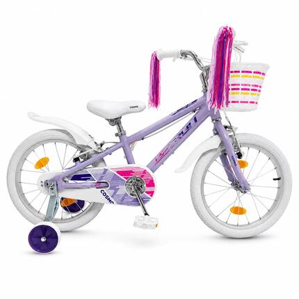 Devron Cosmo Kids' Bike - 18 Inches, Purple