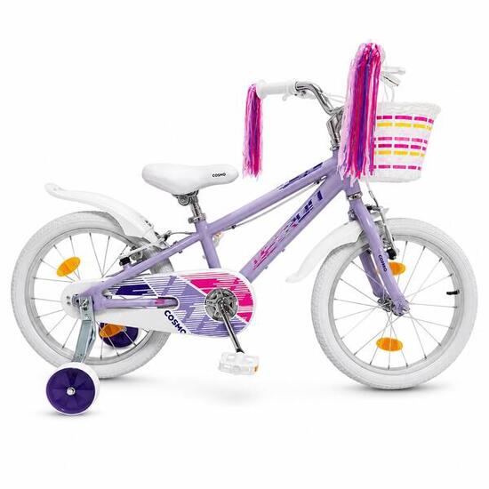 Devron Cosmo Kids' Bike - 18 Inches, Purple
