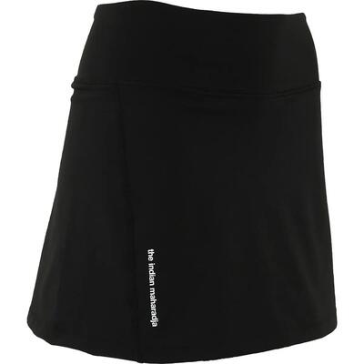 Indian maharadja kadiri rok dames - zwart, hoge taille met shorty