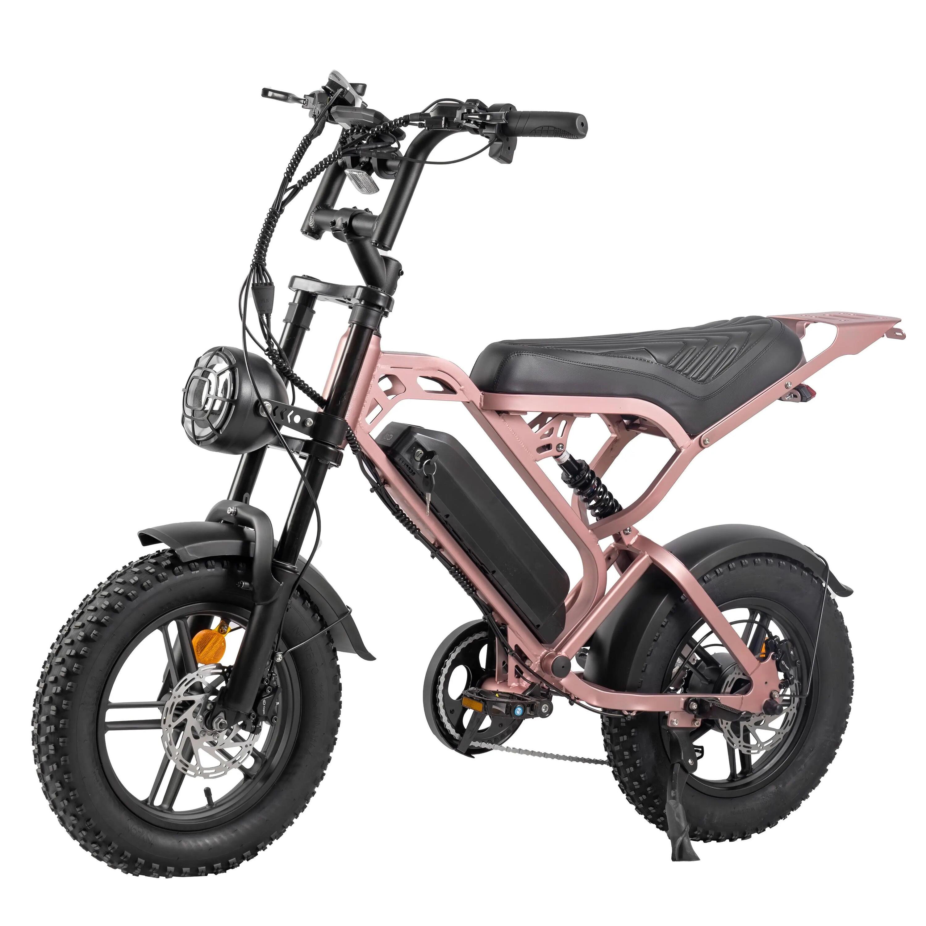 QmWheel V20 Mini Fatbike - Rose Goud 2/2