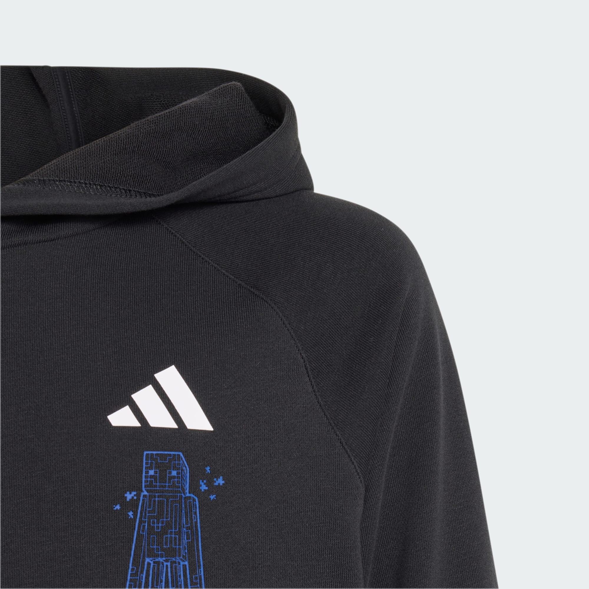 BLUZA Z KAPTUREM ADIDAS MINECRAFT 3/5