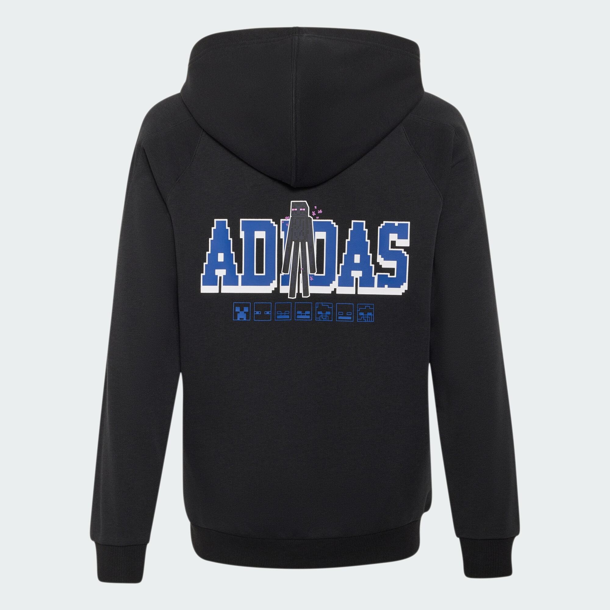 BLUZA Z KAPTUREM ADIDAS MINECRAFT 4/5