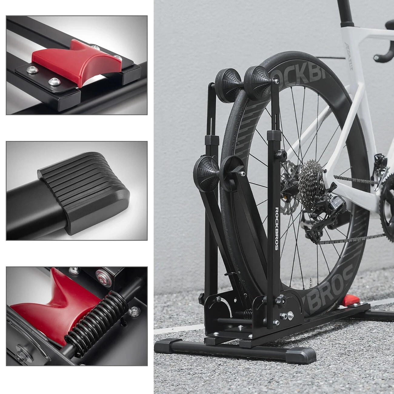 Supporto bici Rockbros pieghevole da officina 5/6