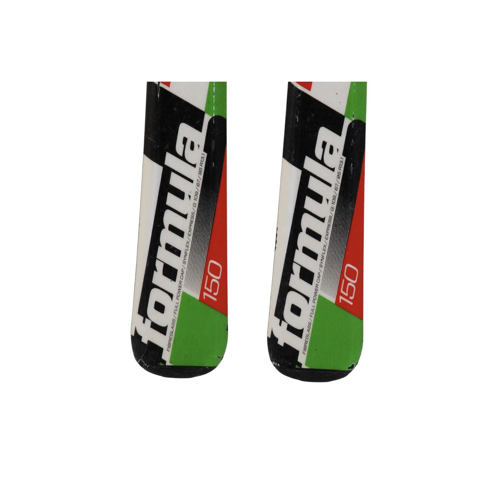 RECONDITIONNE - Ski Junior Elan Formula + Fixations 4/4