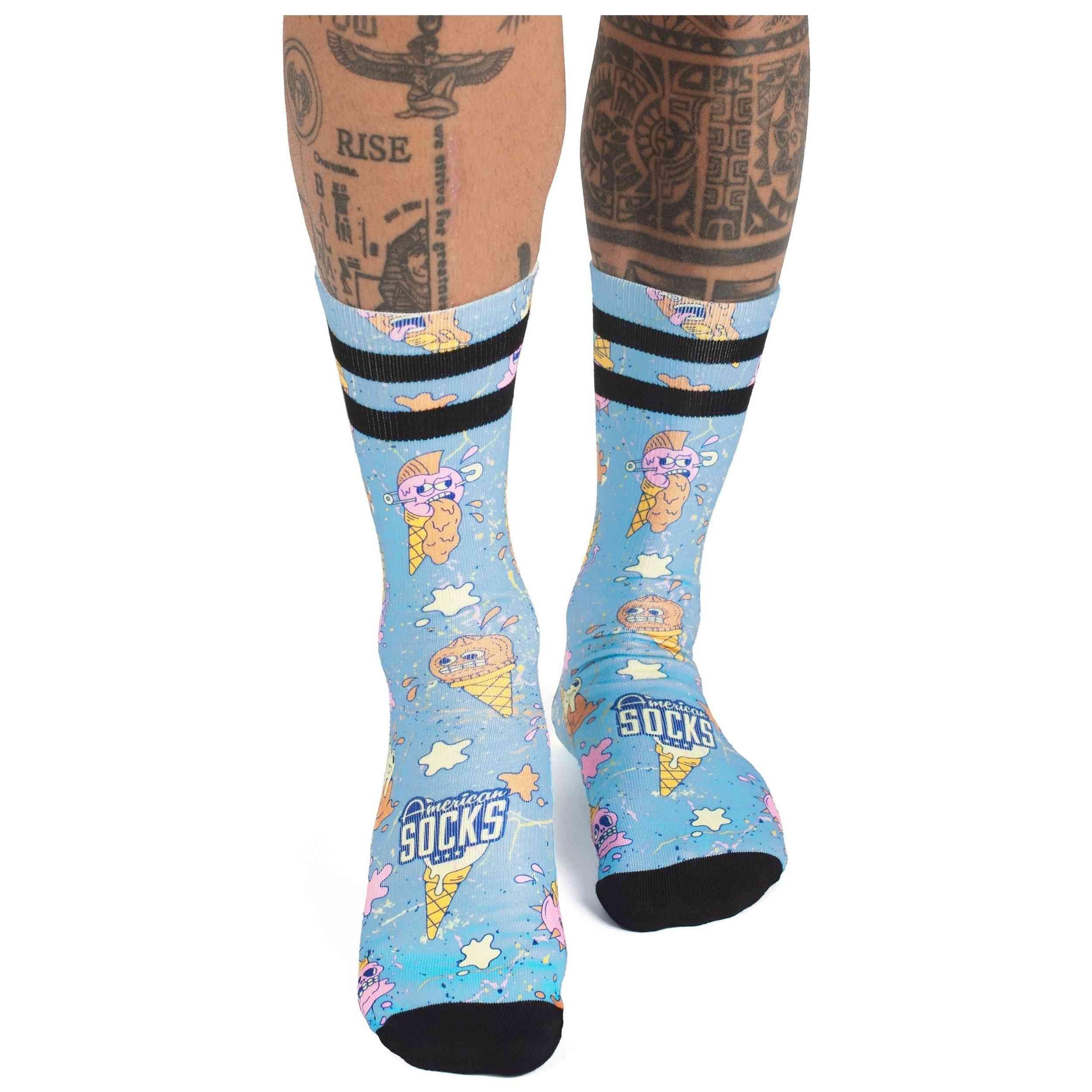 Calzini American socks modello AS538 per uomini 3/4