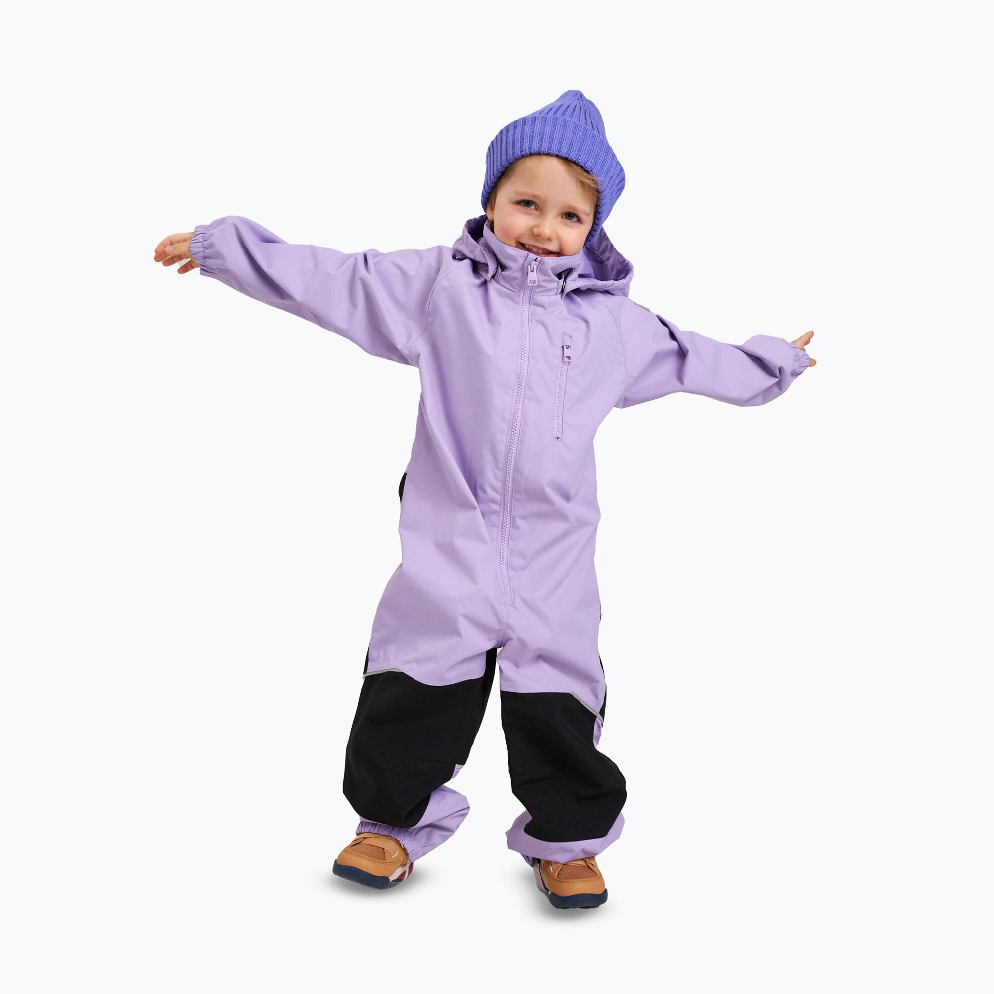 Bonnet d'hiver enfant Reima Hattara violet aéré 4/6
