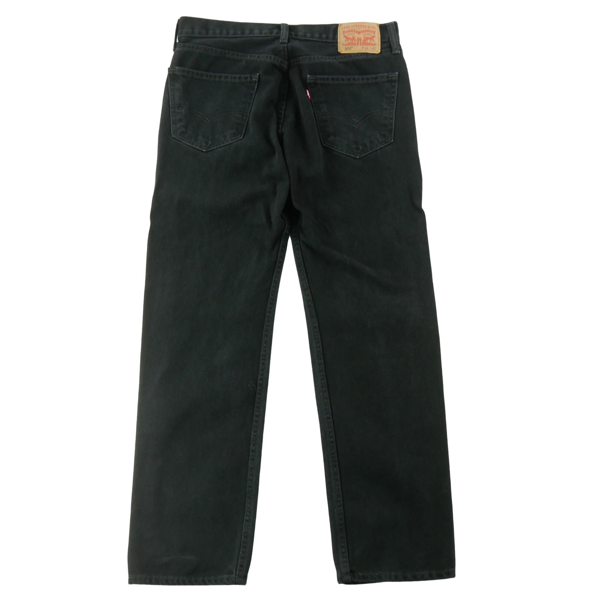 Tweedehands - Levi Strauss herenjeans 505 regular fit - Zeer goede staat 2/7