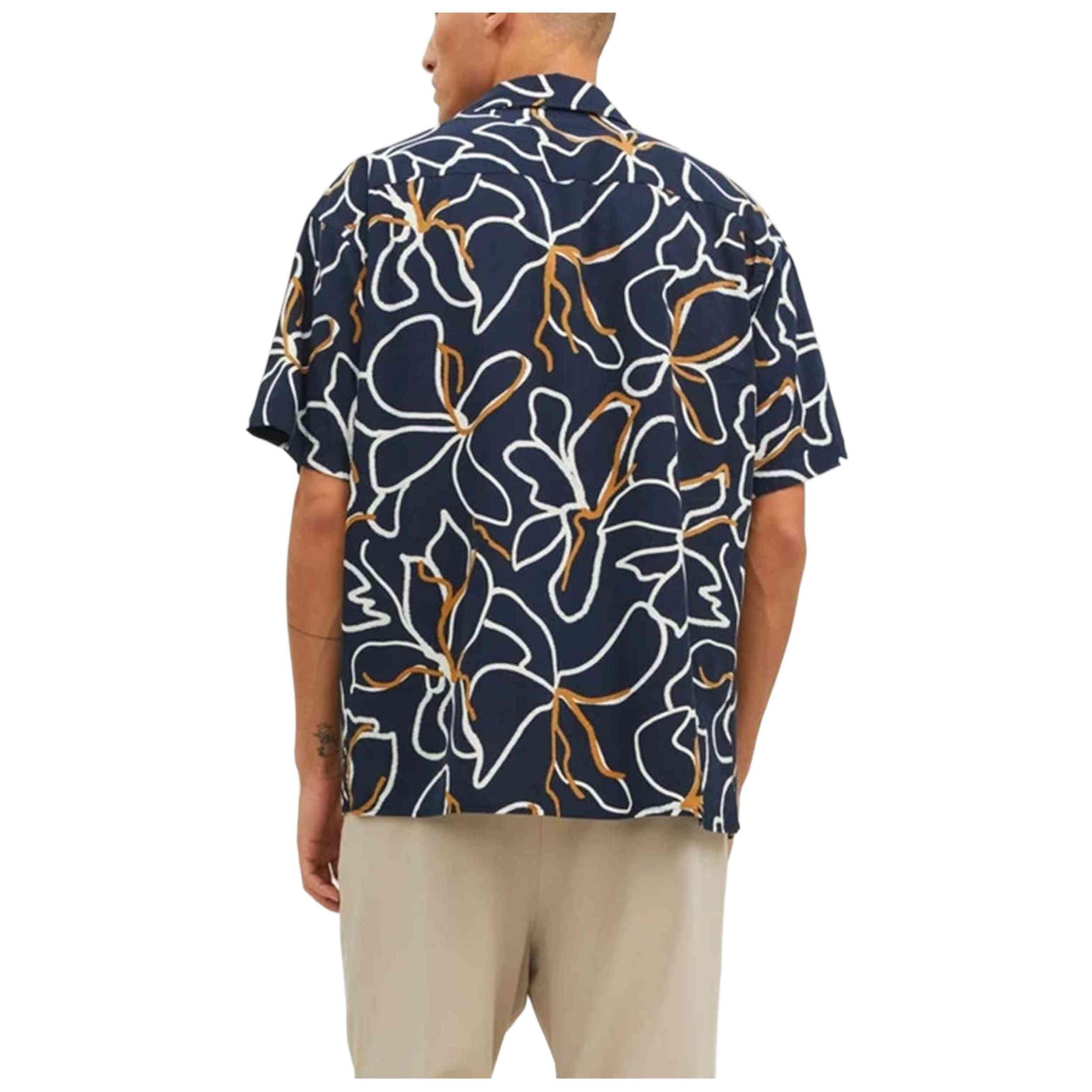 Chemise Jack&jones modèle JPRBLATROPIC RESORT SHIRT S/S pour homme 3/5