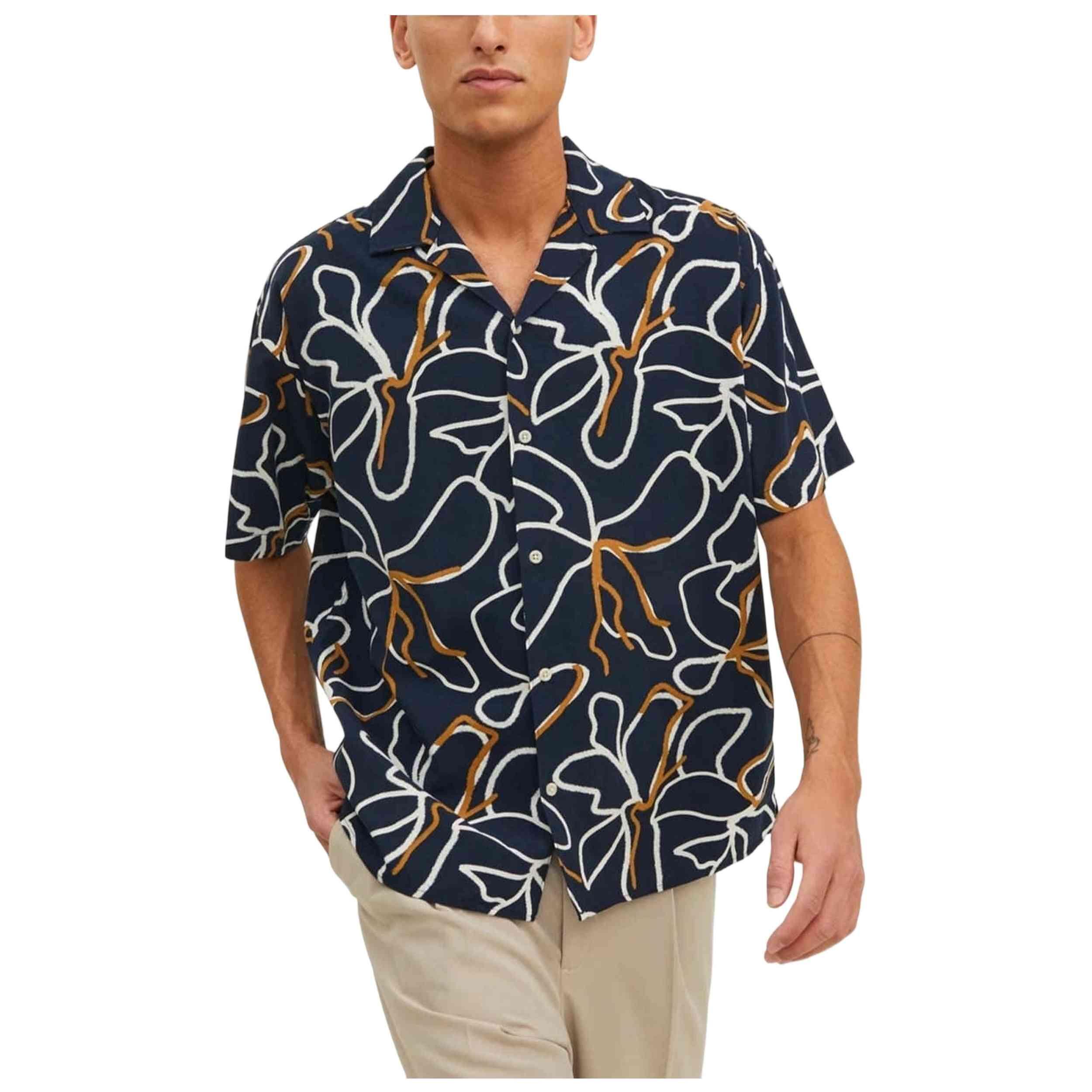 Chemise Jack&jones modèle JPRBLATROPIC RESORT SHIRT S/S pour homme 2/5