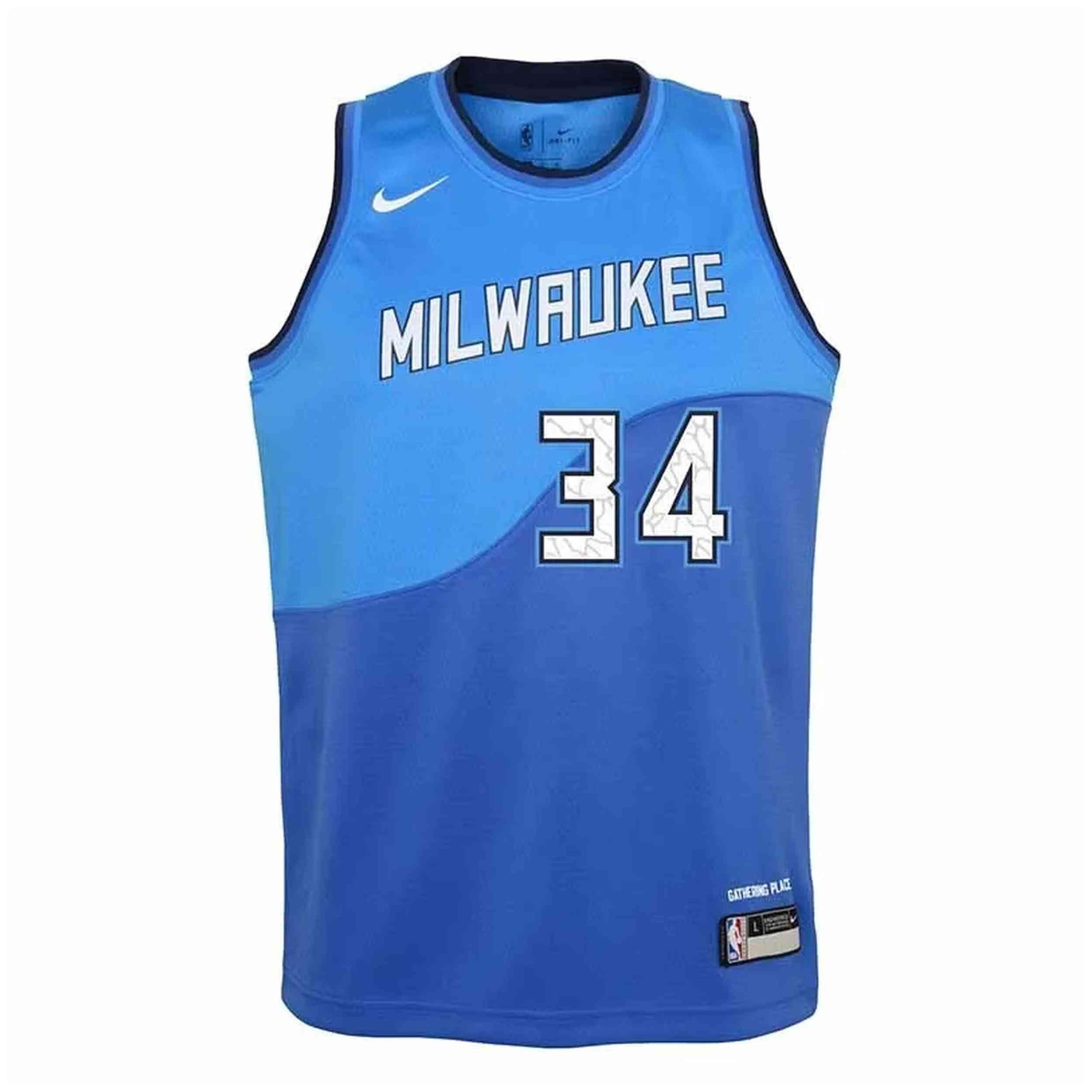 Maillot de basket Nike modèle EZ2B7BXCP-BCKGA pour unisexe enfants 3/5