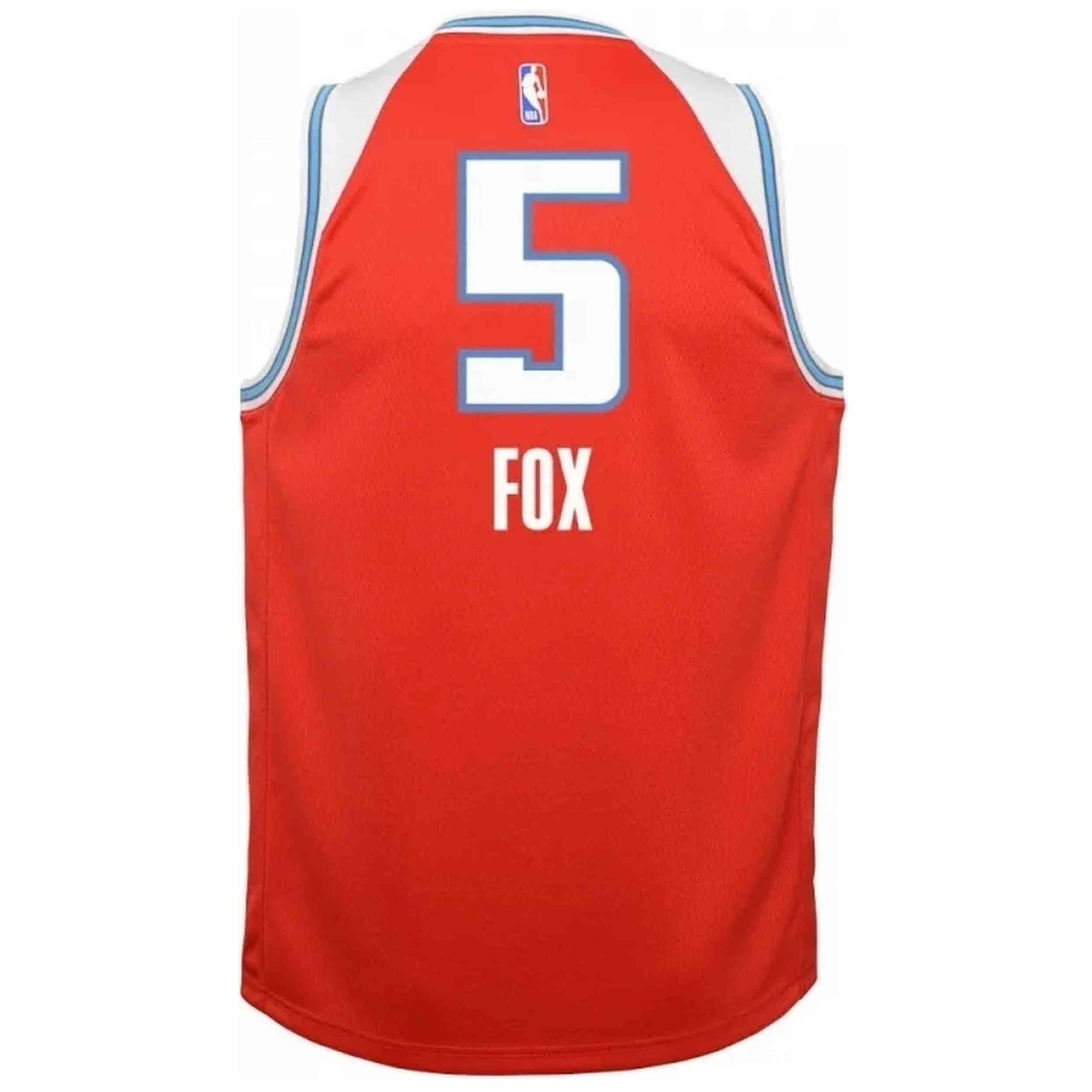 Maglia da basket Nike modello EZ2B7B1GP- FOX per unisex 2/2