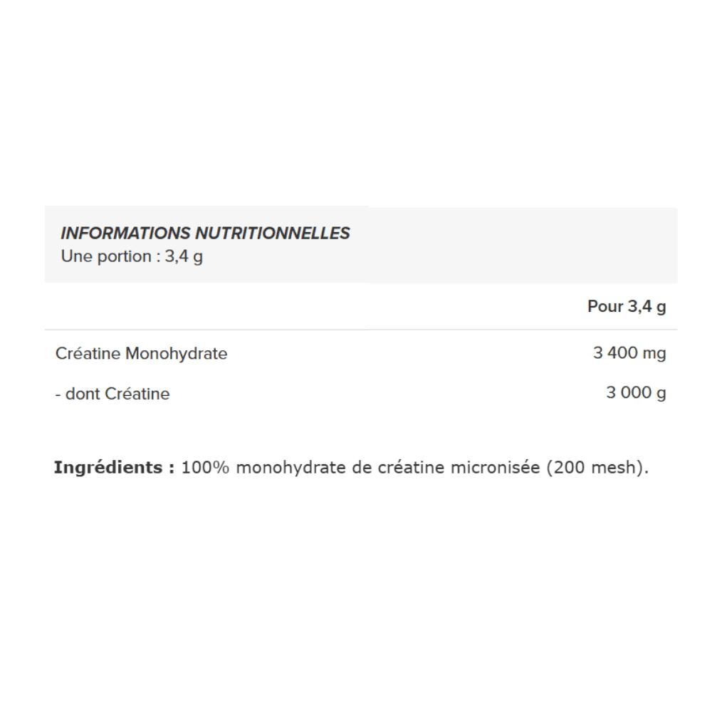 Créatines | 100% Creatine Monohydrate (500g) | Neutre 2/2