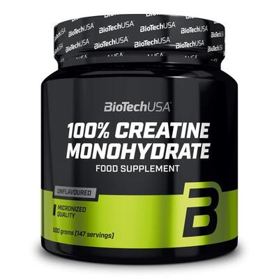Creatines - 100% creatine monohydrate (500g) - neutraal