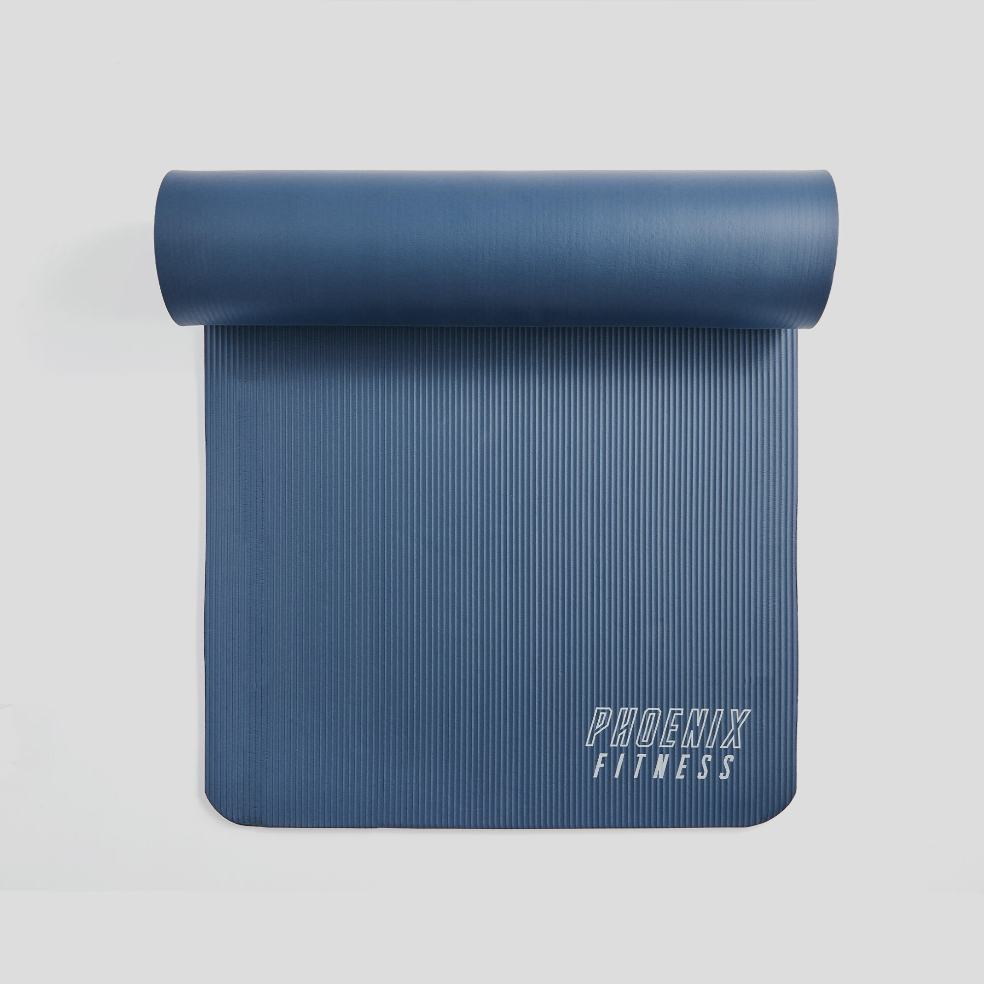 Phoenix Fitness NBR Exercise Mat Navy Peony 3/9