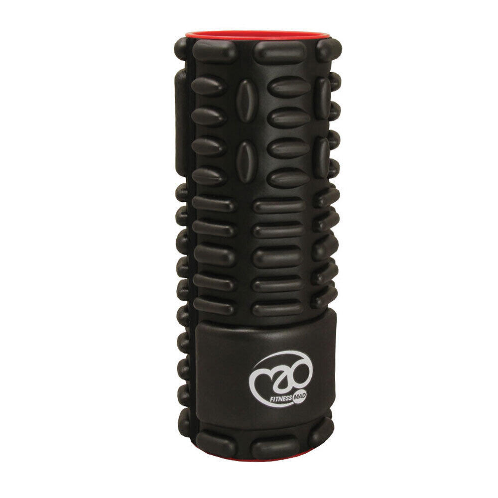 Vari Massage Foam Roller (Black/Red) 32cm x 12cm 2/3