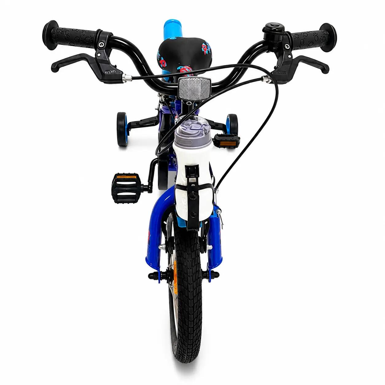 DHS Rocket kinderfiets - 12 inch, donkerblauw 4/4