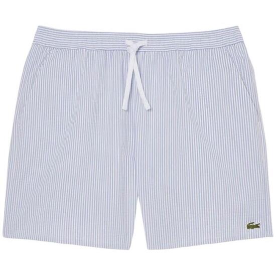 Costume da bagno Lacoste modello Bañador Lacoste Mid Length Striped T per uomini
