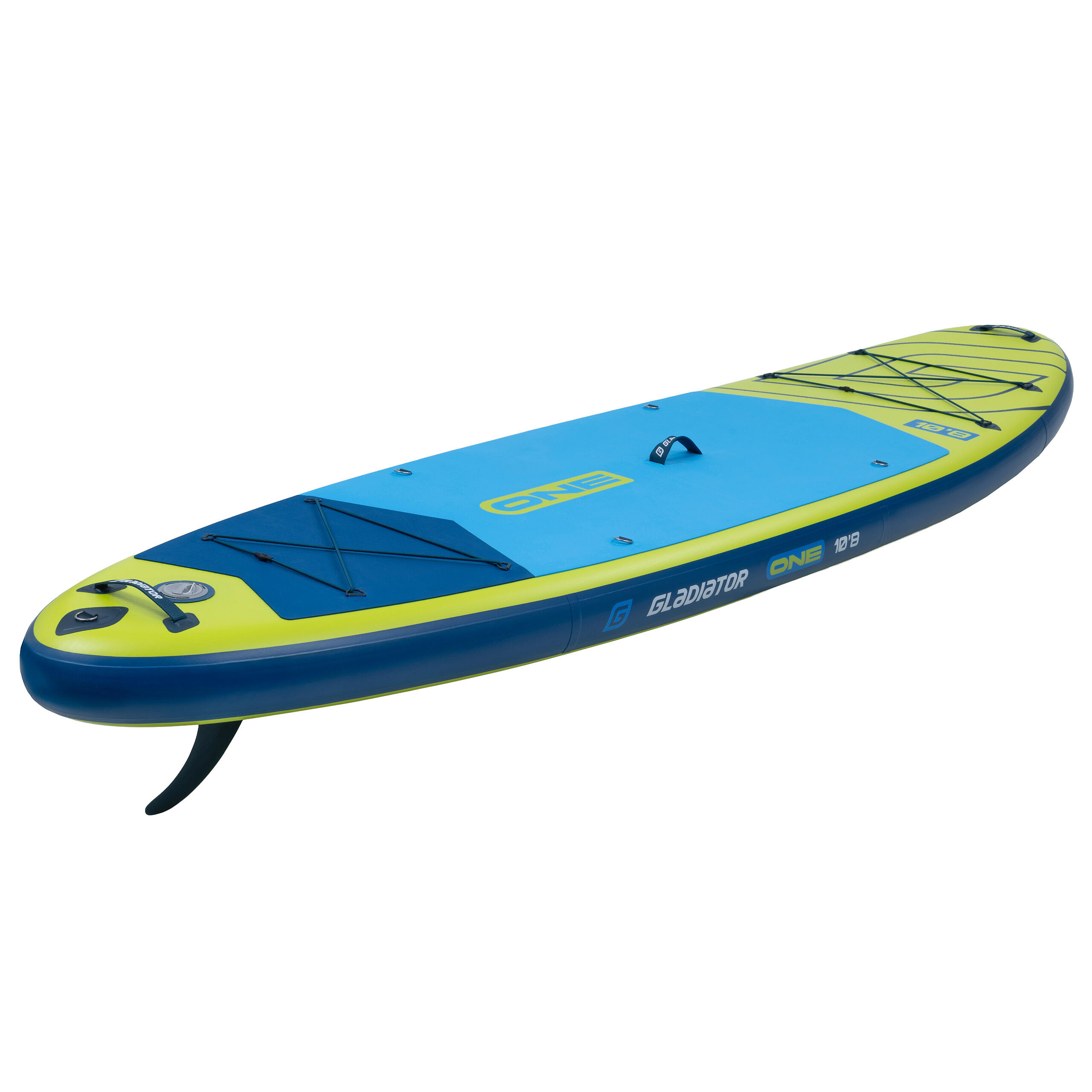 Deska SUP Gladiator ONE 10'8 Allround LIME 2026 + Pompka PBG6 + Bojka 5/7